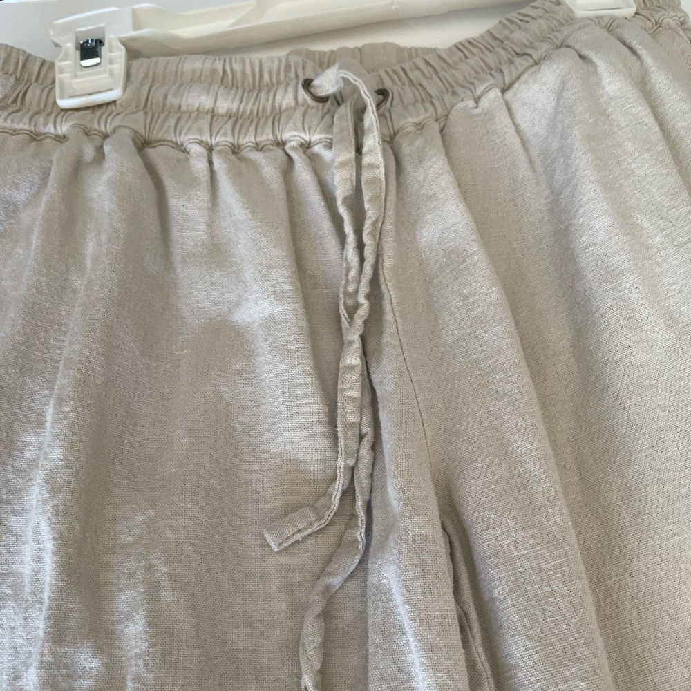 Forever 21 Linen Pull-on Pants XS